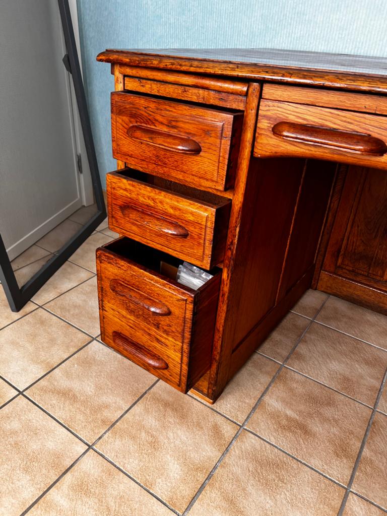 Bureau, Maison & Meubles, Bureaux, Avec tiroirs, Enlèvement, Antique, Bois
