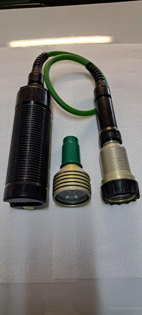 Ensemble Greenforce, Sports nautiques & Bateaux, Plongée, Enlèvement ou Envoi, Utilisé, Lampe de plongée