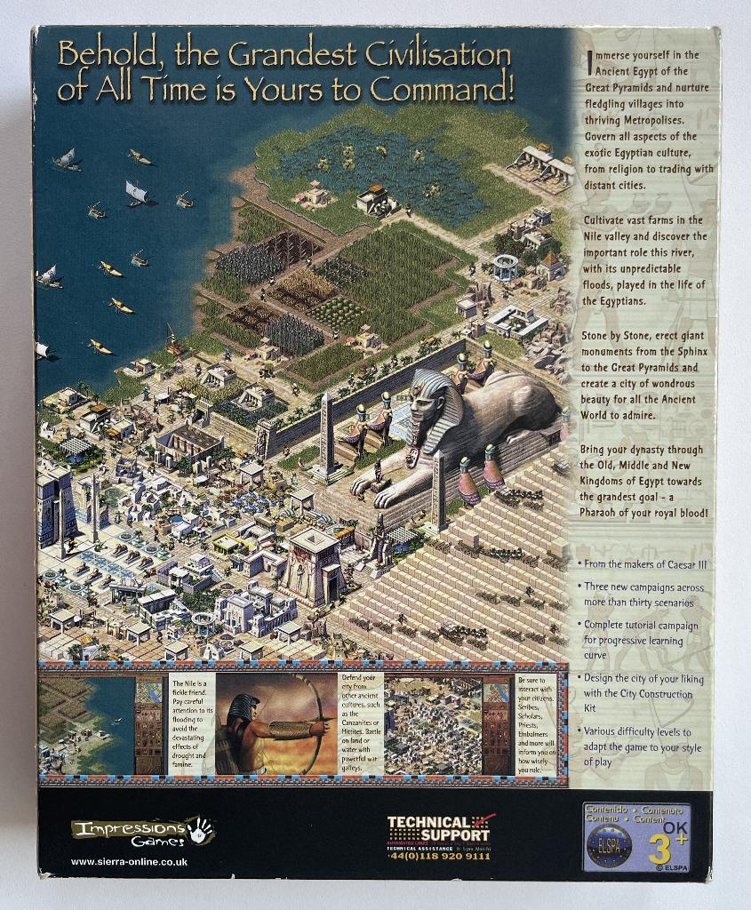 Pharaoh - Original Edition, Games en Spelcomputers, Verzenden