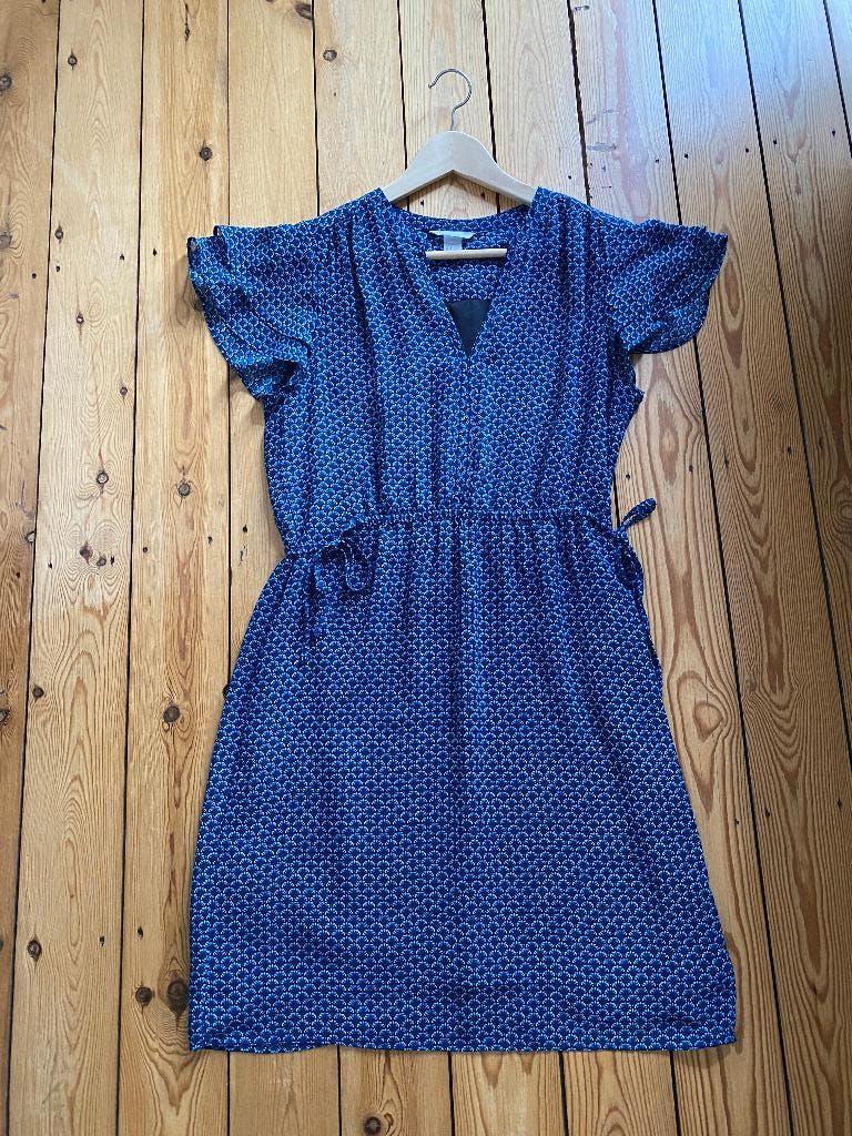 Kleedje / jurk, maat 38, H&M, in perfecte staat, Maat 38/40 (M), H&M, Blauw, Ophalen of Verzenden