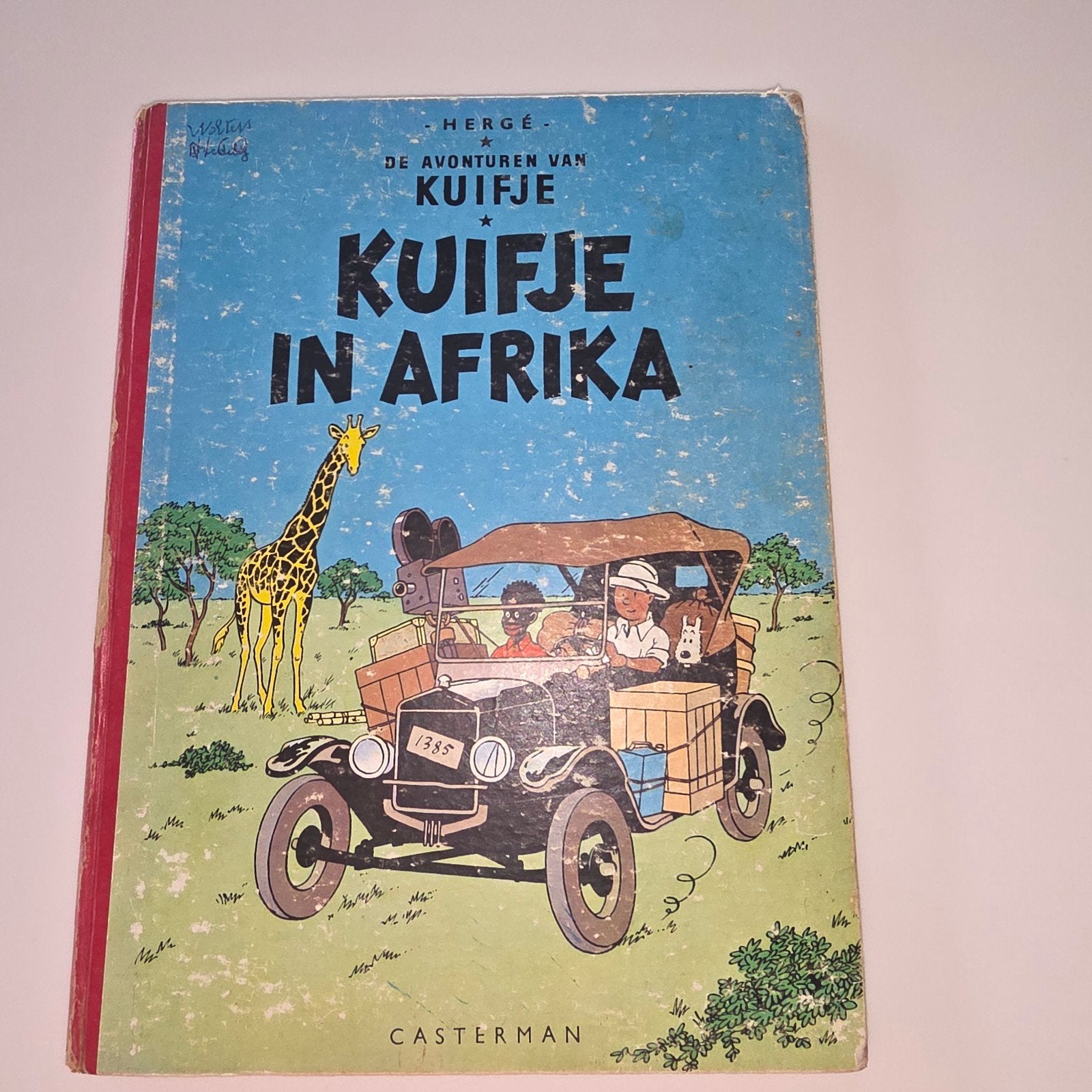Kuifje in Afrika 1947, Boeken, Eén stripboek, Hergé, Ophalen, Gelezen