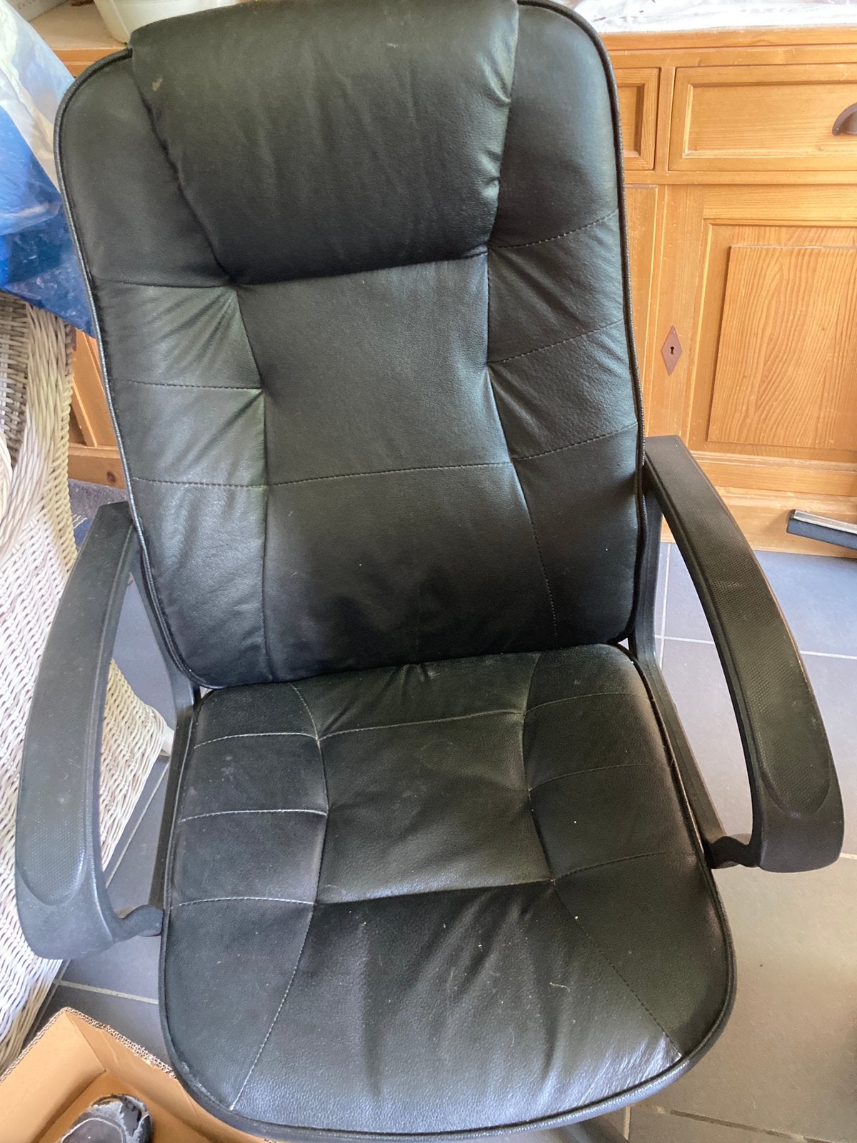 chaise de bureau, Moins de 75 cm, Métal, Enlèvement, Utilisé