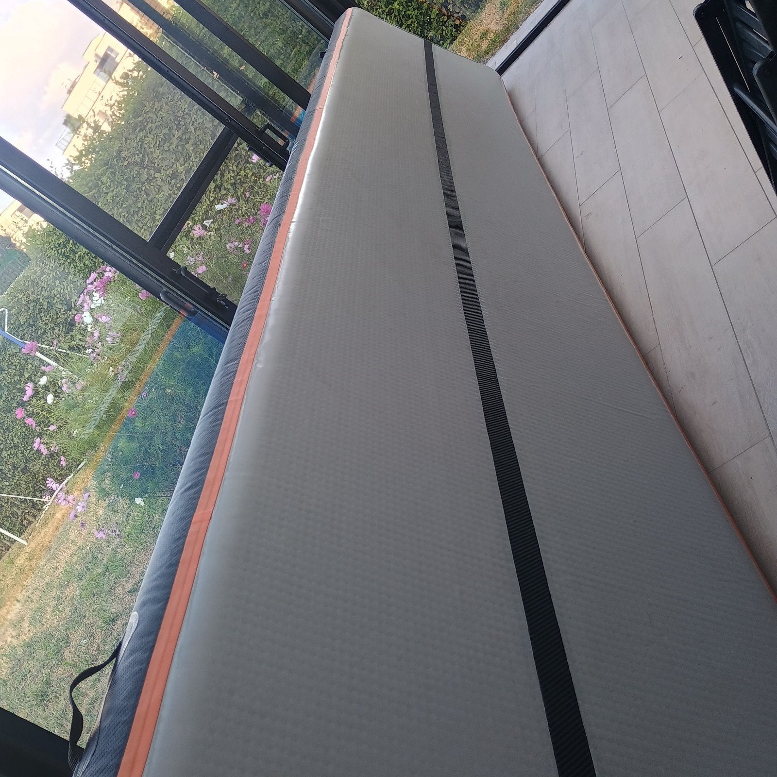 airtrack 6m lang, 1m breed, 20cm hoog, Sports & Fitness, Gymnastique, Enlèvement, Comme neuf, Matériel