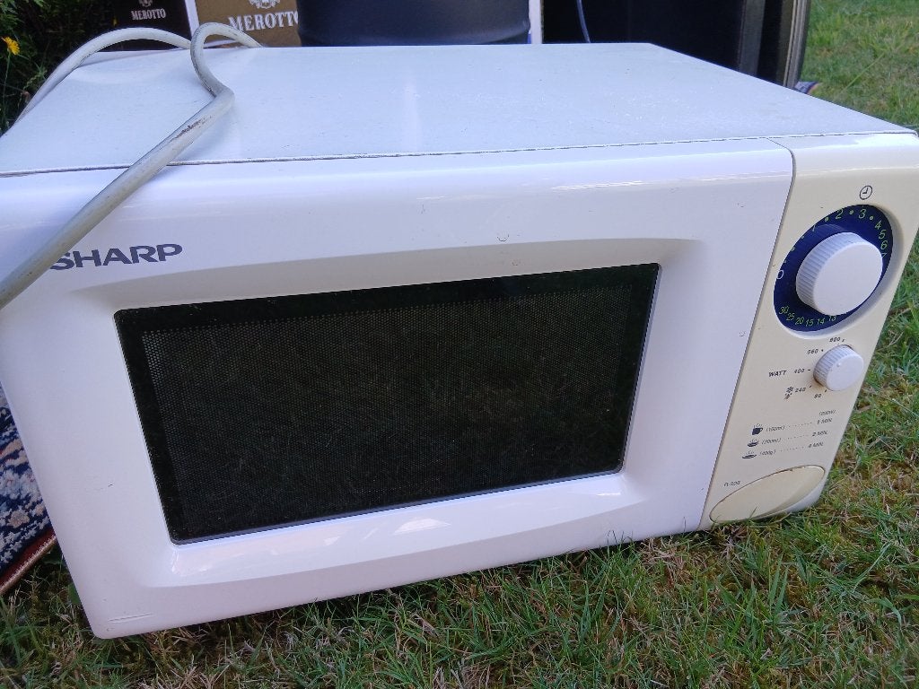 Microgolfoven, Elektronische apparatuur, Microgolfovens, Ophalen, Gebruikt, Microgolfoven, Draaiplateau