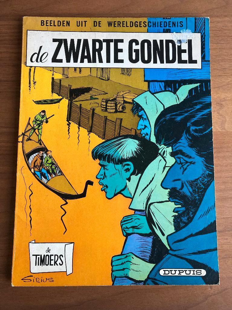 De Timoers - De zwarte gondel, Boeken, Stripverhalen, Eén stripboek, Ophalen of Verzenden