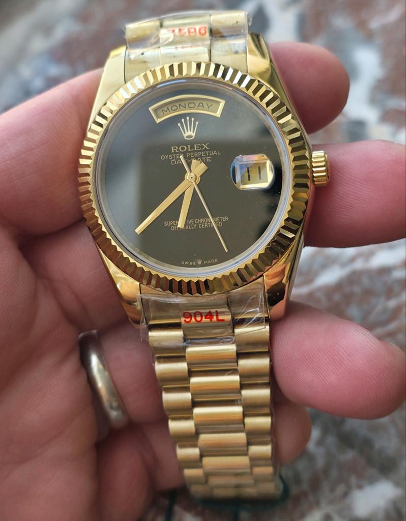 Rolex Day-Date, Rolex, Acier, Enlèvement, Acier