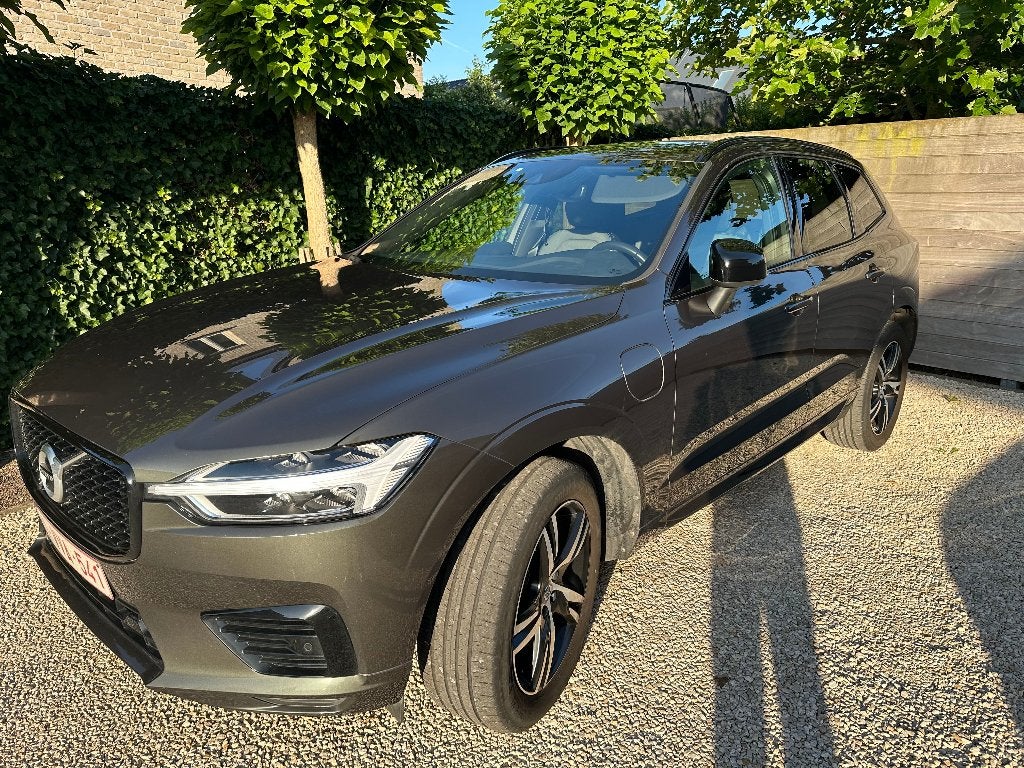 Volvo XC60 R-Design T6 Recharge Plug-in Hybride AWD, Auto's, Automaat, 42 g/km, Lederen bekleding, Leder en Stof
