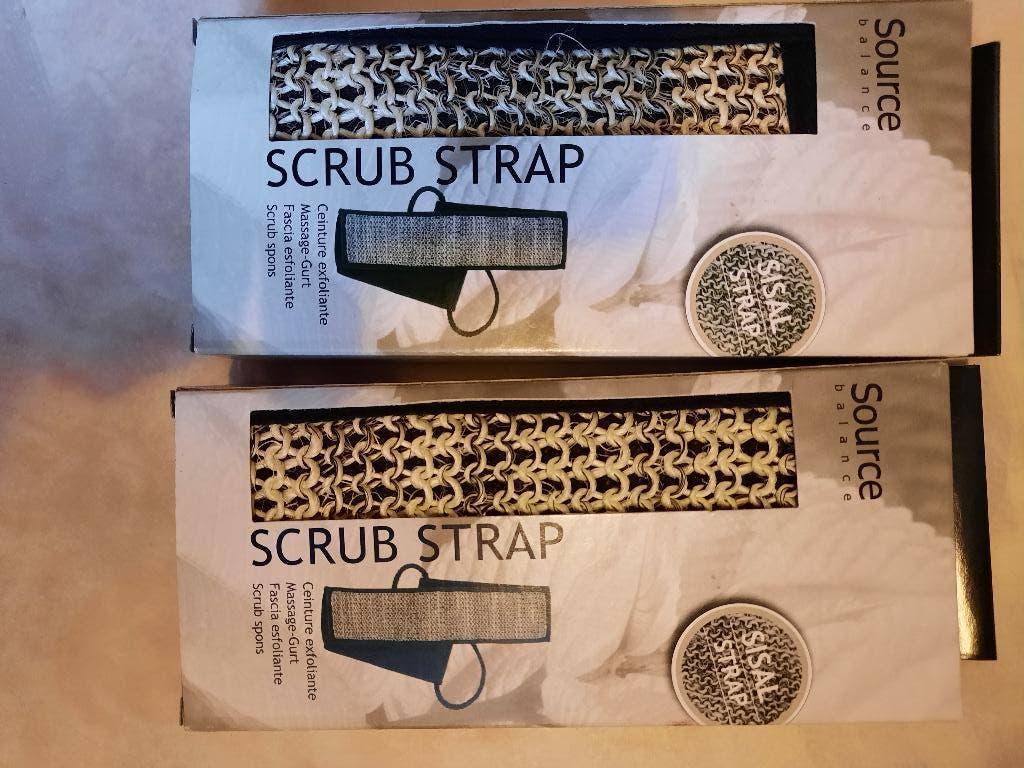 cadeau mooie massage scrubs spons band splinternieuw, Enlèvement ou Envoi, Neuf