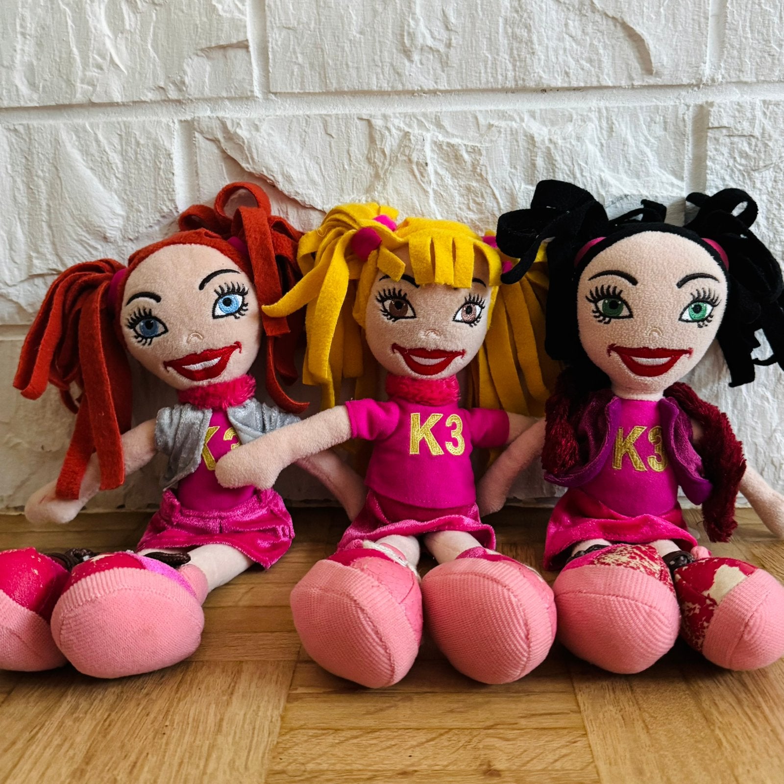 K3 OG knuffelpoppen, Ophalen of Verzenden