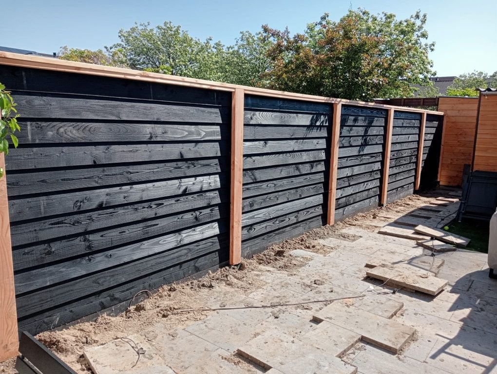 Plaatsen schuttingen op maat, Tuin en Terras, Ophalen, 1 tot 2 meter, 6 meter of meer, Nieuw