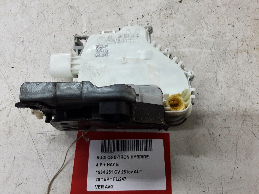 PORTIERSLOT LINKS VOOR Audi Q5 (FYB / FYG) (8X1837015C), Gebruikt, Audi, Rue de l'Espoir 34 34
4030  GRIVEGNÉE, BE, Info@Collignon.be