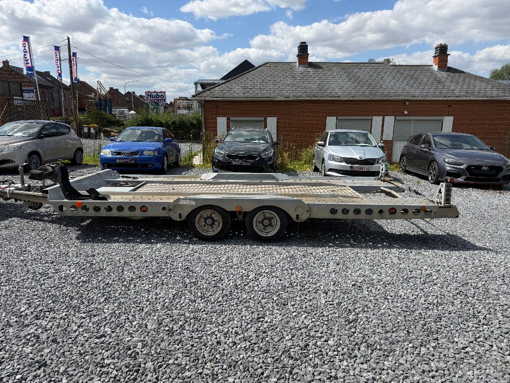 Plateau remorque porte voiture ifor williams ct177, Autos : Divers, Remorques, Enlèvement, Utilisé