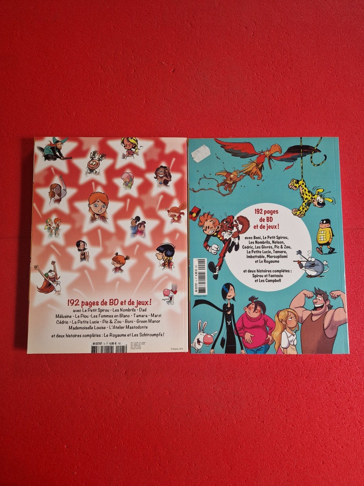 lot de 2 bd mega spirou, Livres, Enlèvement ou Envoi