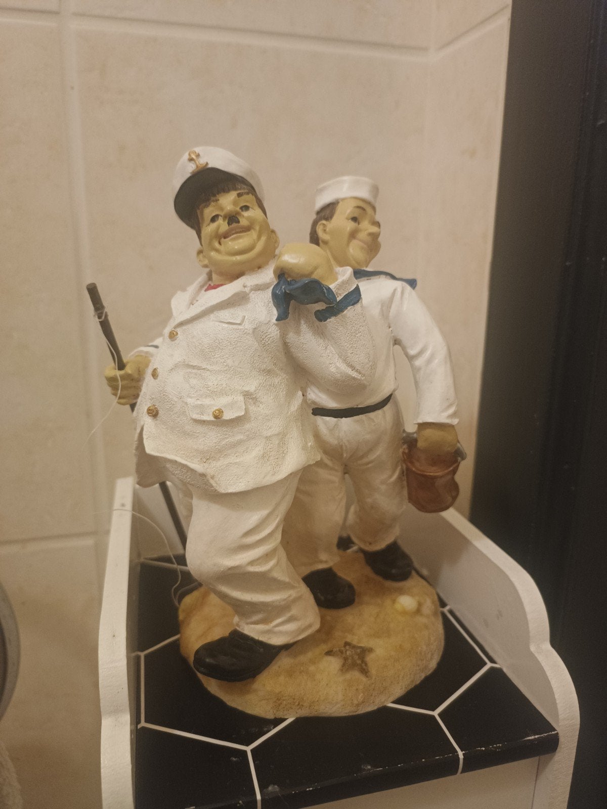 statuette de Laurel et Hardy Vintage, Enlèvement ou Envoi