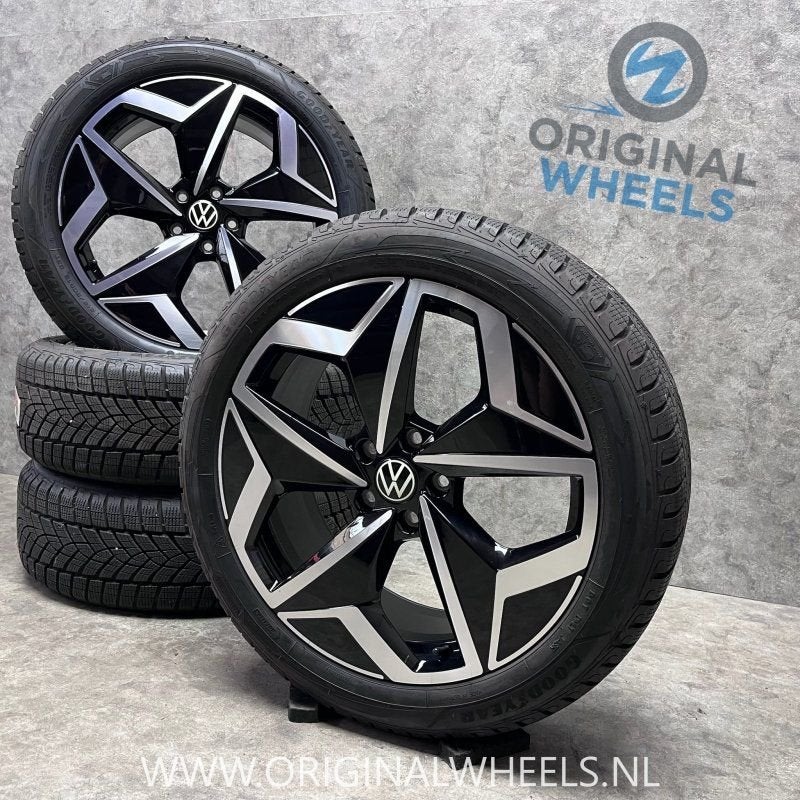 19 inch originele VW ID.3 Andoya velgen + winterbanden 10A60, Pneus et Jantes, -, 19 pouces, Utilisé