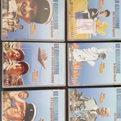 Lot 6 dvd complete cultserie  „Le Gendarme” - Louis De Funès, Ophalen, Zo goed als nieuw