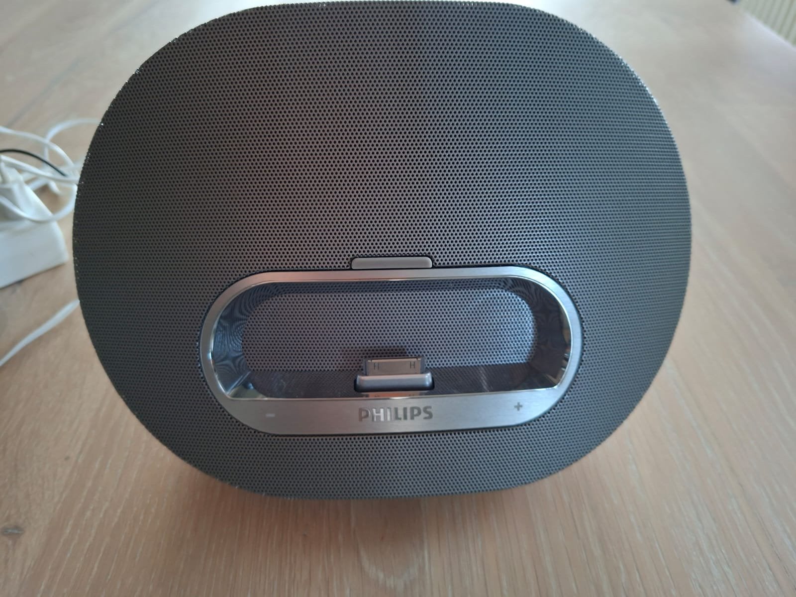 Philips met audiojack speaker wit - werkt!, Audio, Tv en Foto, Mp3-spelers | Accessoires | Apple iPod, Ophalen, Gebruikt, Speaker