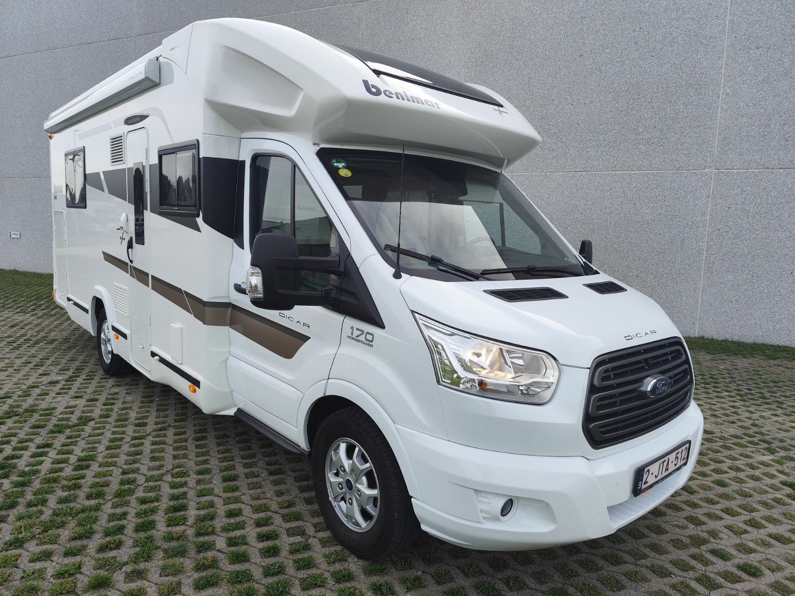 Nieuwstaat Cocoon 494 benimar Ford 170pk automaat, Porte-vélos, Entreprise, Ford, Automatique