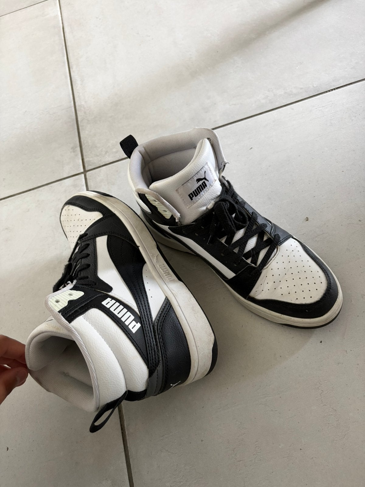 Puma sneakers, Vêtements | Hommes, Chaussures, Enlèvement, Porté, Baskets, Noir