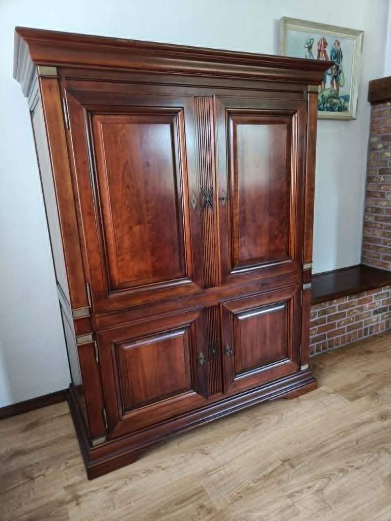 TV meubel uit Kersenhout, Huis en Inrichting, Kasten |Televisiemeubels, Ophalen, Zo goed als nieuw, Kersenhout