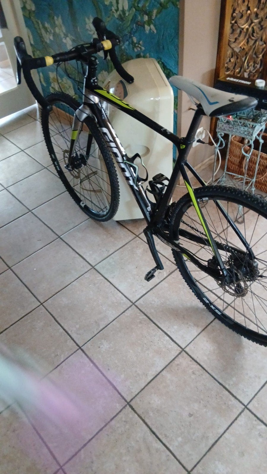 Giant koersfiets, Ophalen, Giant