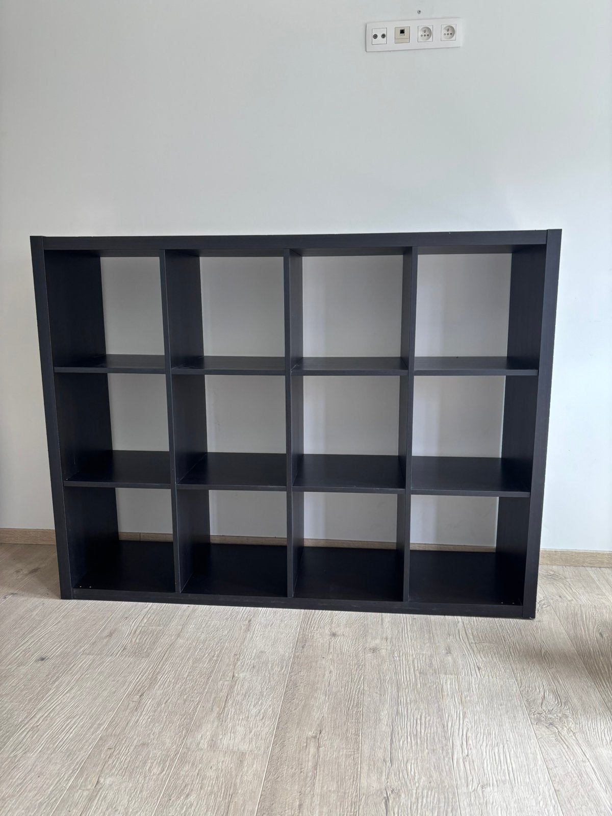 IKEA KALLAX open Kast, zwart, Huis en Inrichting, Kasten | Wandmeubels, Ophalen, Gebruikt