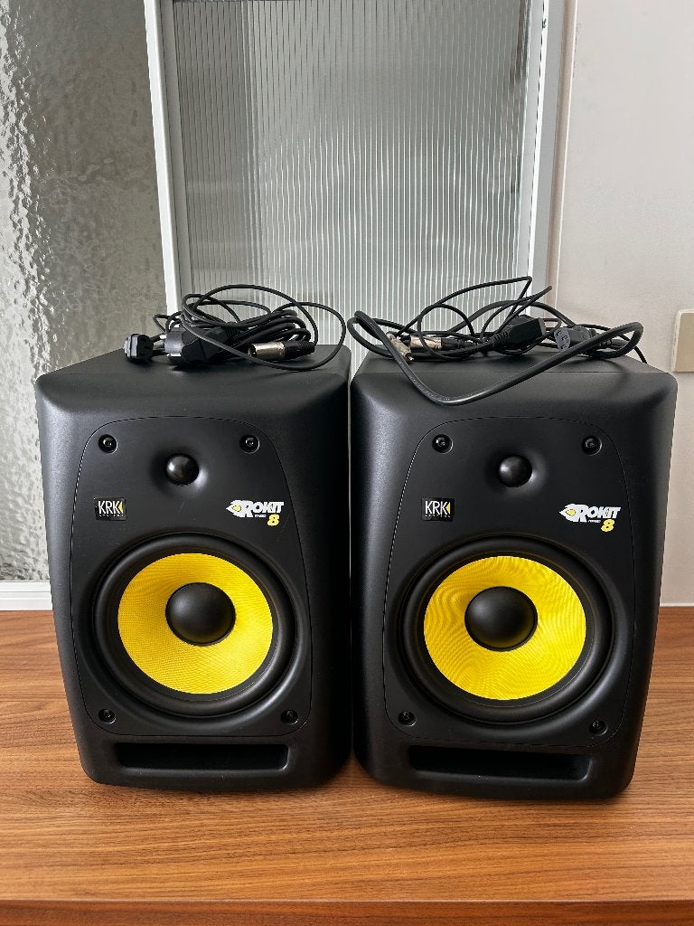 KRK Rokit 8, Audio, Tv en Foto, Luidsprekerboxen, Ophalen, Gebruikt, KRK