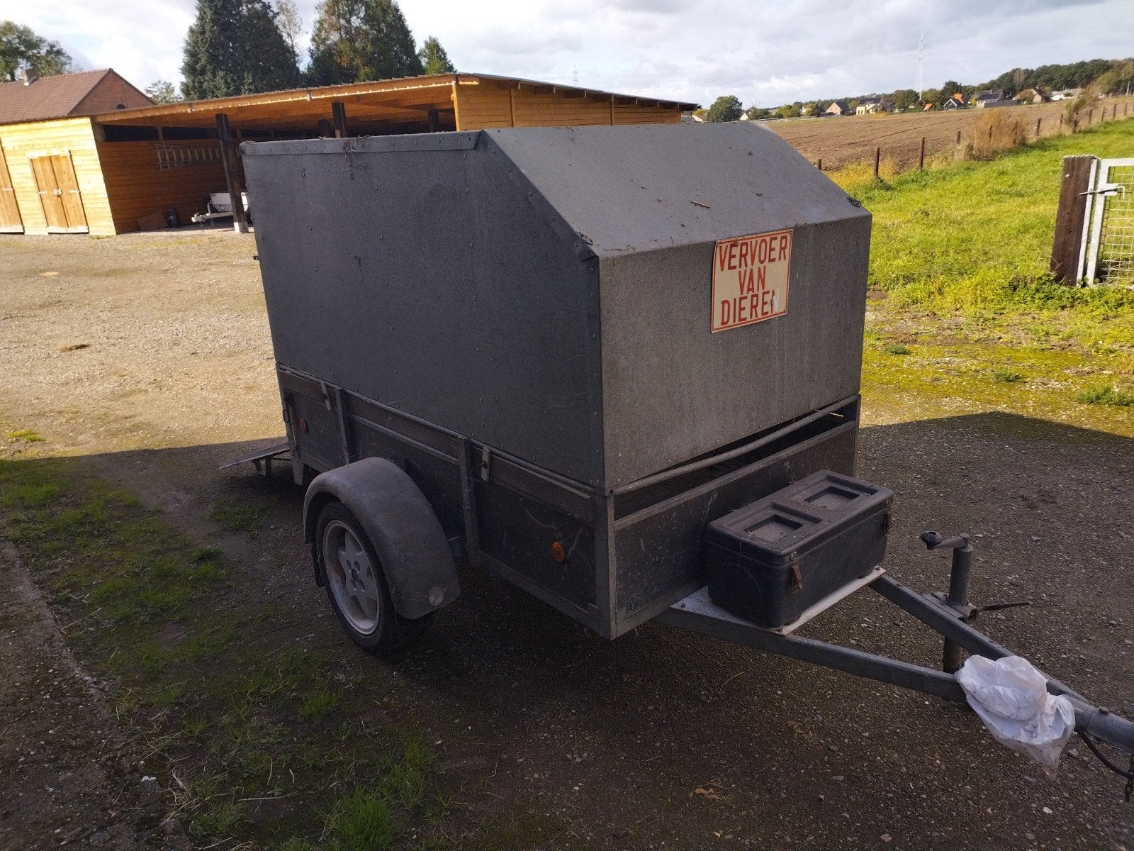 aanhangwagen, Ophalen