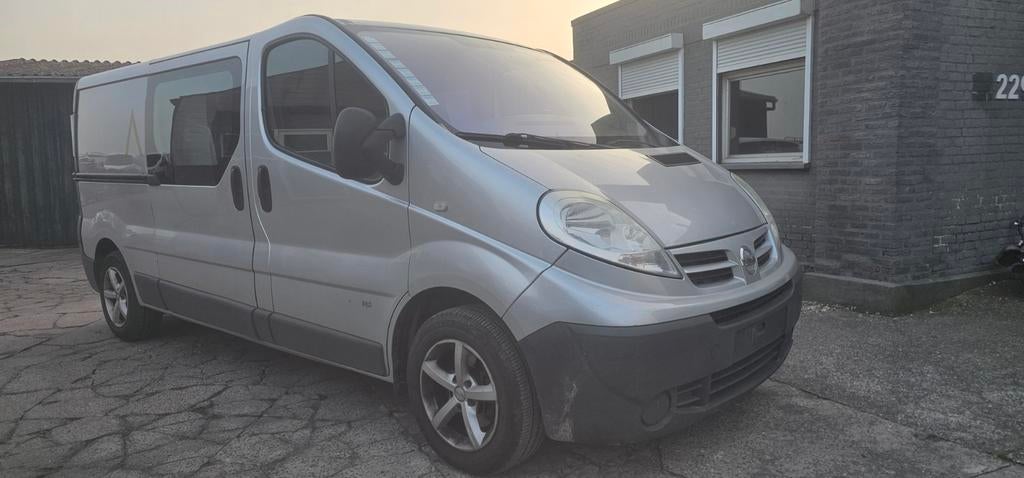 Nissan Primastar 2.0 CDTi – Dubbele cabine – L2 – 6 plaatsen, Auto's, Bestelwagens en Lichte vracht, Bedrijf, Te koop, Nissan