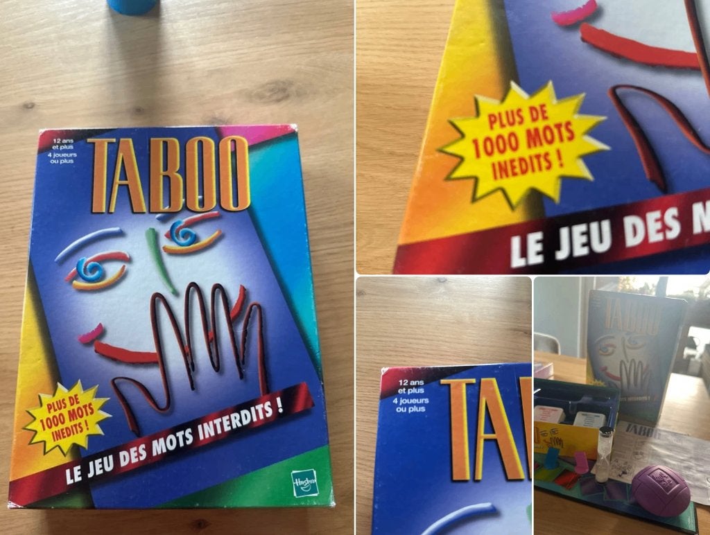 Jeux Taboo 12+, Hobby & Loisirs créatifs, Cinq joueurs ou plus, Envoi, Utilisé, Hasbro