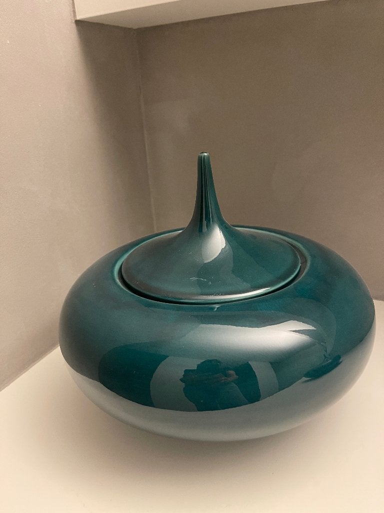 Decoratieve pot, Ophalen, Nieuw, Steen/keramiek, 25 cm