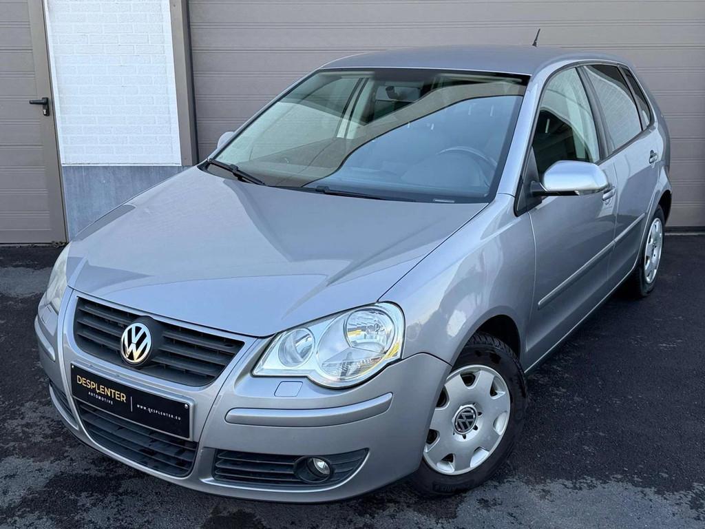 Volkswagen Polo 1.2i Tour GARANTIE/AIRCO/SENSOREN/VERW ZETEL, Auto's, Stof, Gebruikt, Zwart, Parkeersensor