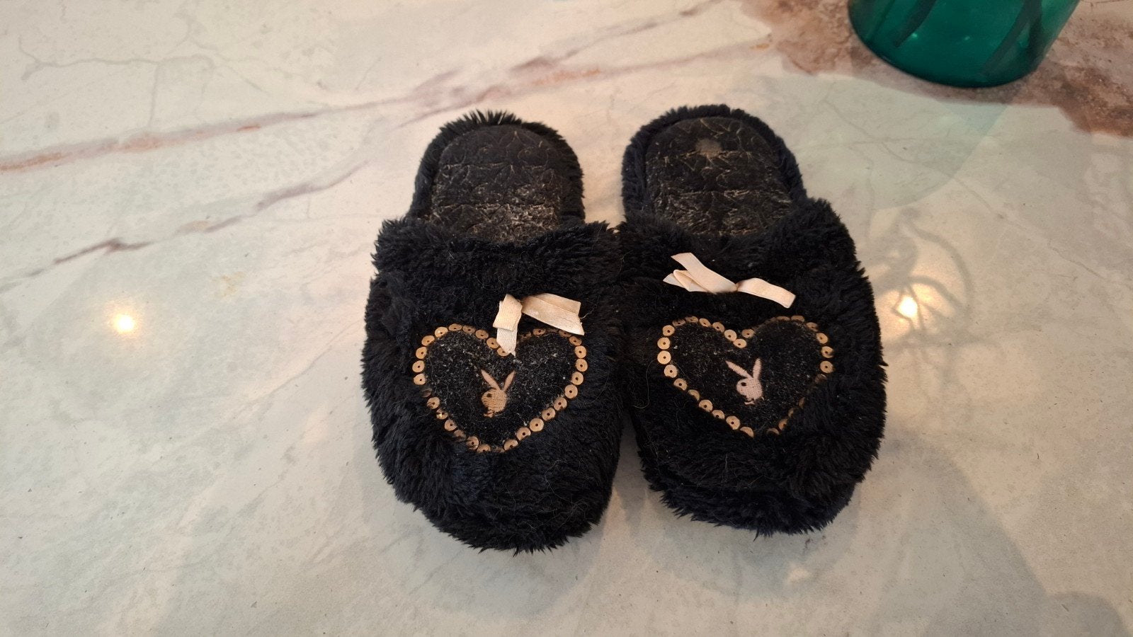 playboy bunnie slippers maat 38/ 39, Ophalen of Verzenden, Slippers