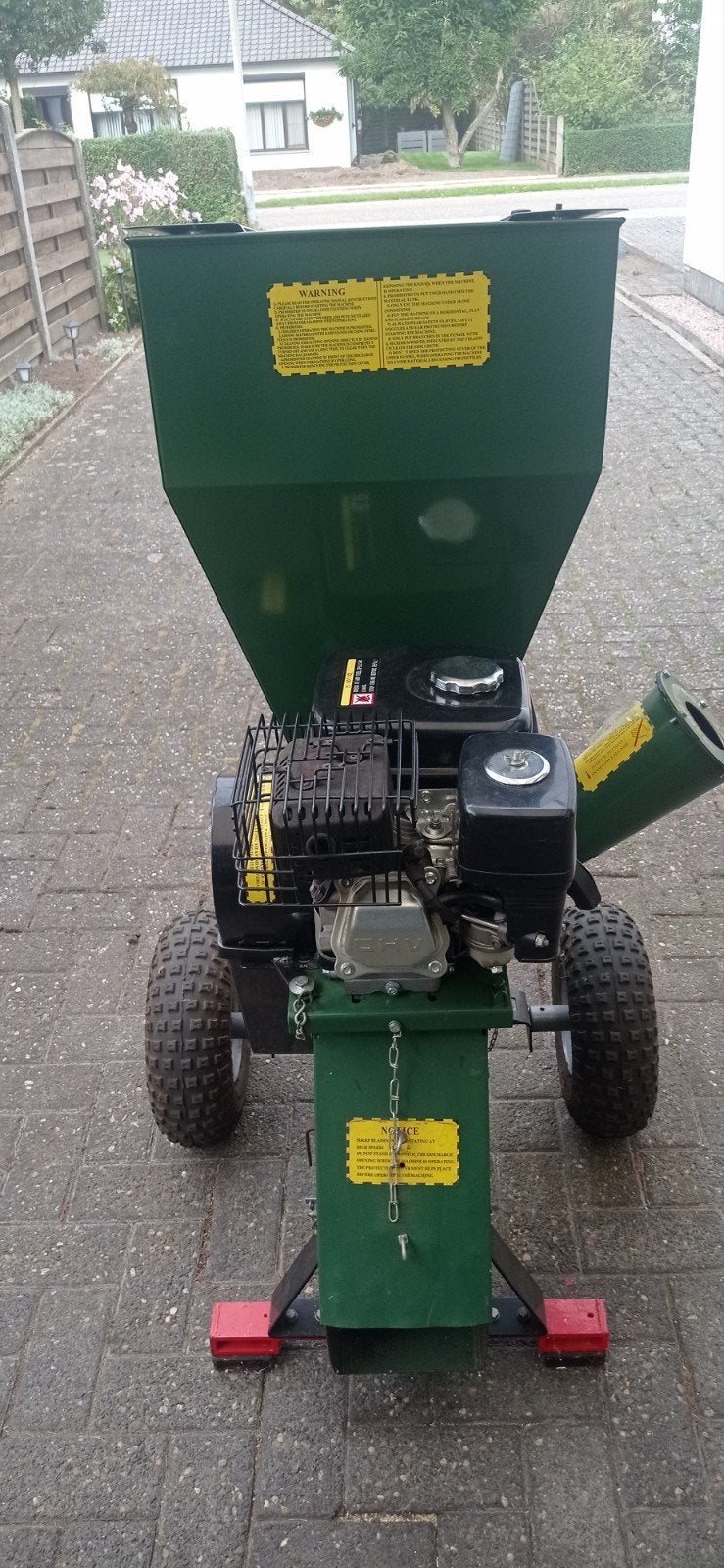 hakselaar greenstar, Ophalen, Zo goed als nieuw, Benzine, Greenstar