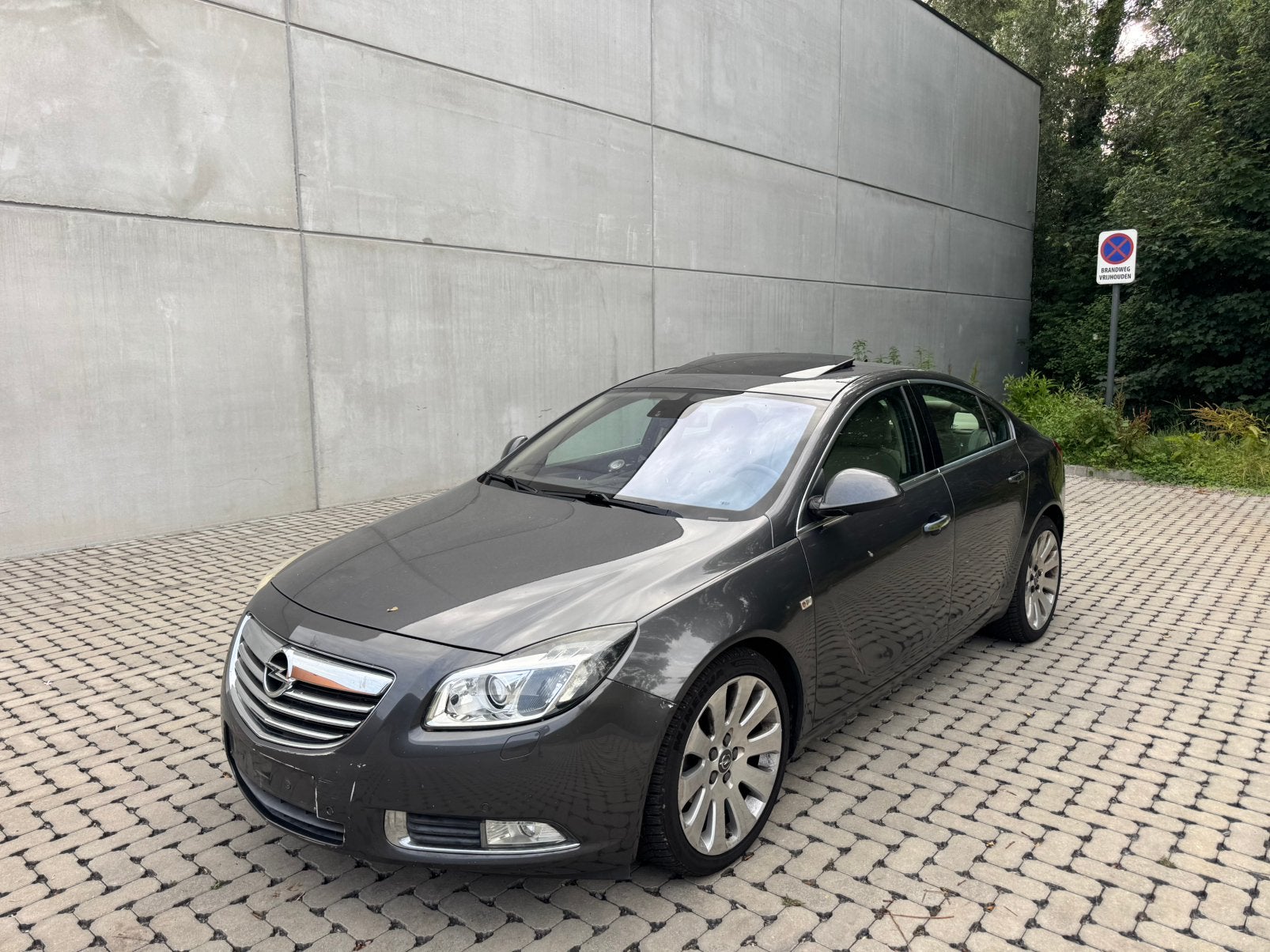 Opel Insignia 2.0CDTI Automaat xenon open dak navi export, Auto's, Automaat, Leder, Particulier, Insignia