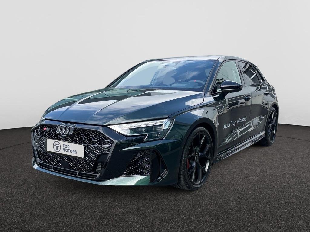 Audi RS3 Sportback EXCLUSIVE TIEFGRÃœN, Auto's, Audi, Automaat, 213 g/km, RS3, Zilver of Grijs