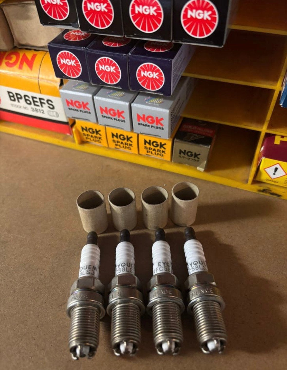 Peugeot 405MI16/309S16/XU9J4 bougies Eyquem oem psa, Enlèvement, Citroën