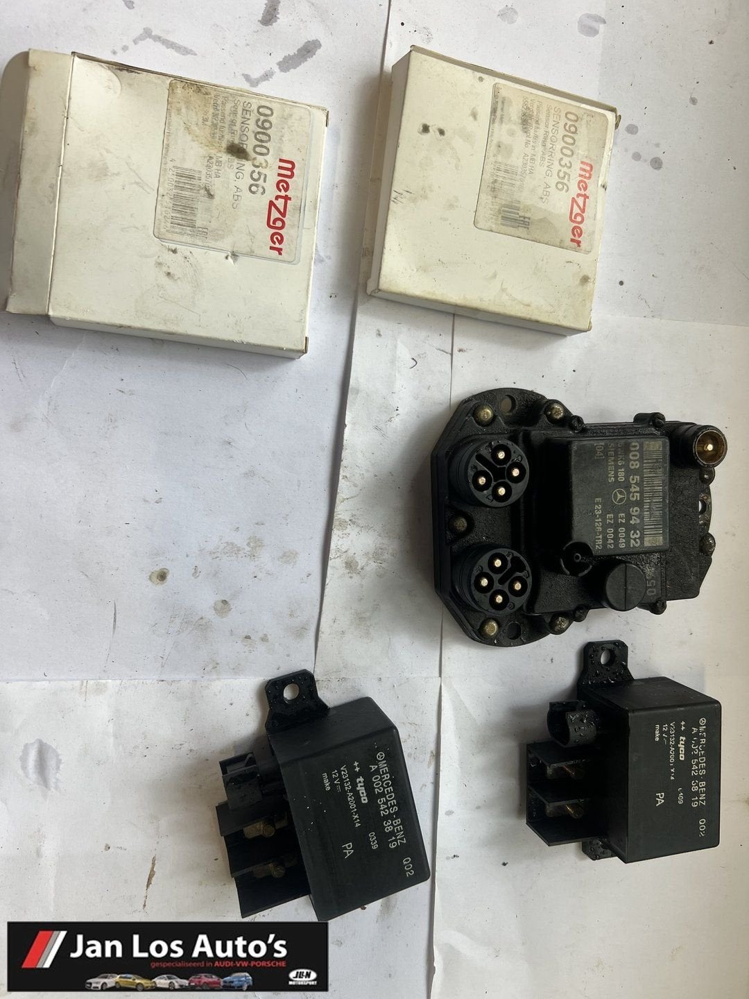 MB onderdelen onstekingsmodule abs ring relais mercedes 190, Gebruikt, -, Ophalen of Verzenden, -
