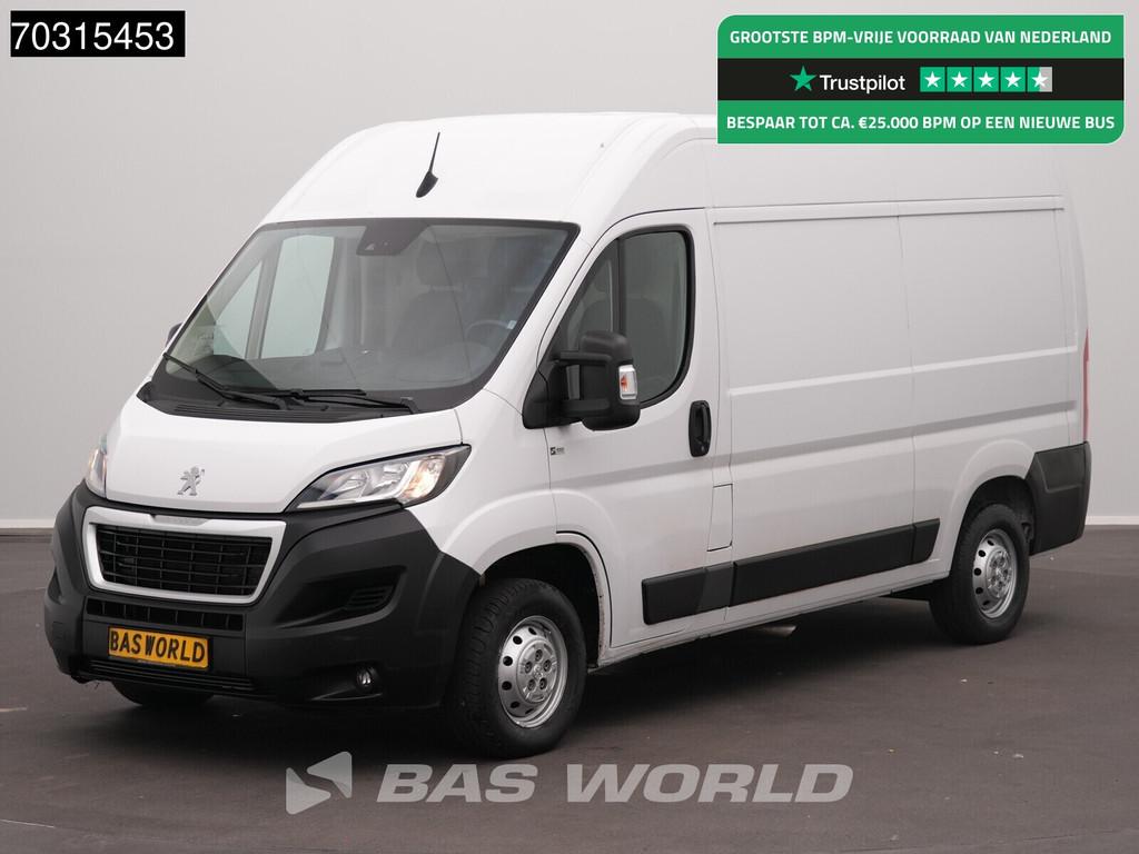 Peugeot Boxer 140PK L2H2 Airco Cruise Camera Parkeersensoren, Stof, Gebruikt, Euro 6, 4 cilinders