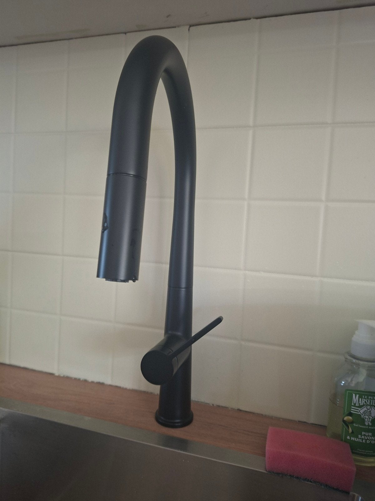 Robinet cuisine noir mat, Bricolage & Construction, Sanitaire, Robinet, Inox, Enlèvement ou Envoi