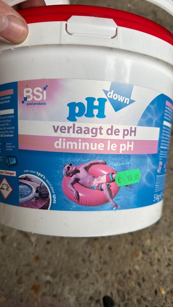Producten zwembad, Ophalen, Zo goed als nieuw
