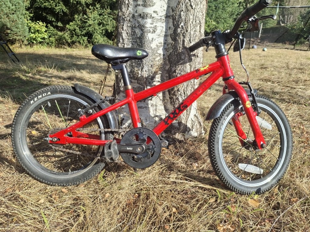 Frog 44 kinderfiets - 16 inch, Fietsen en Brommers, Fietsen | Kinderfietsjes, Ophalen, Frog Bikes, Velgrem, 16 tot 20 inch
