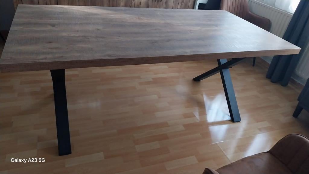 Eet tafel, 150 à 200 cm, Cinq personnes ou plus, Comme neuf, 50 à 100 cm