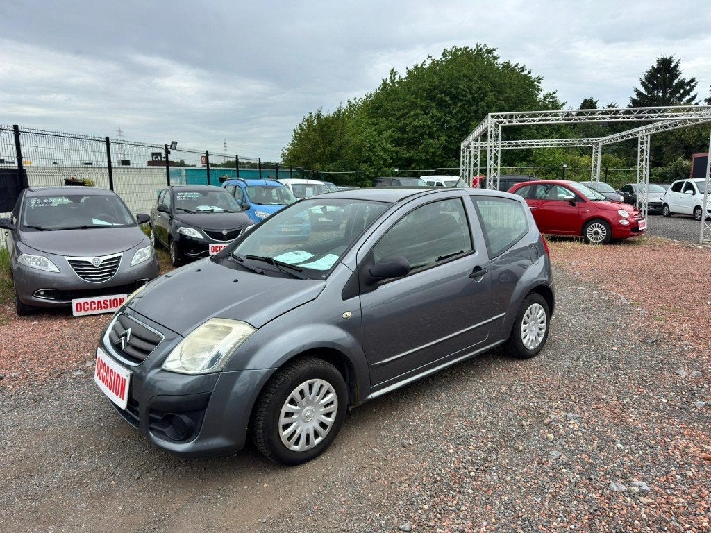 Citroën C2 1.1i 2009 #Radio CD #1 An de Garantie, Autos, 1124 cm³, Argent ou Gris, Achat, Entreprise