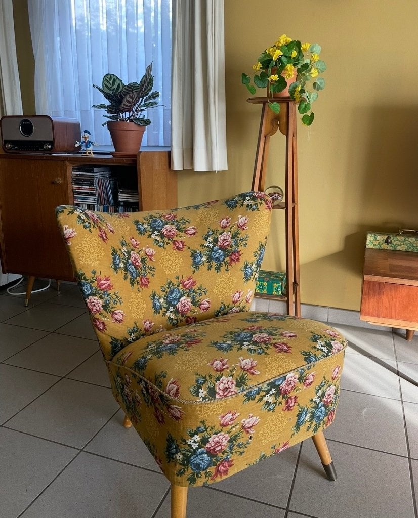 Gratis vintage fauteuil, Enlèvement, Utilisé