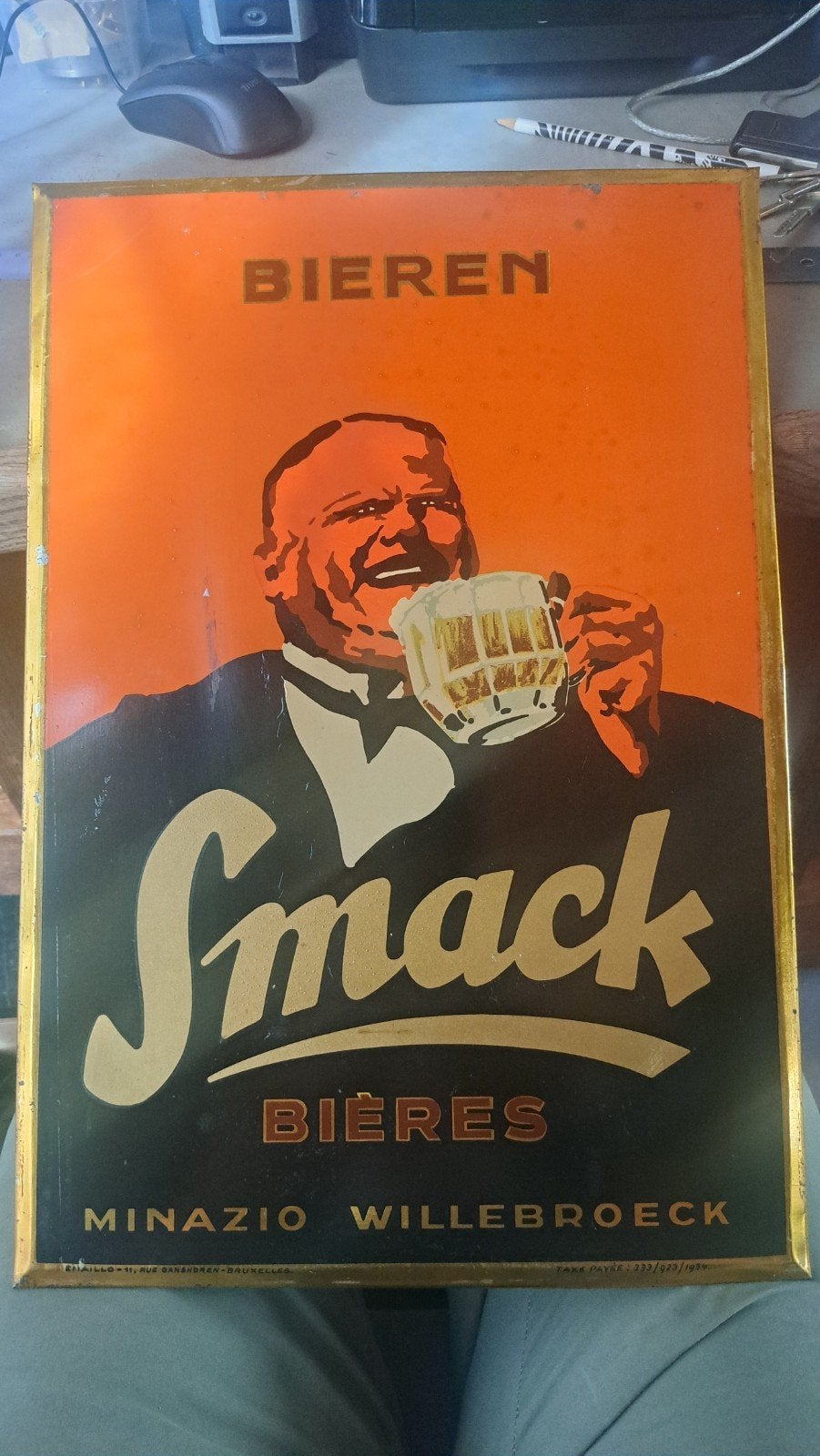 1934 Bières Willebroeck Smack, Enlèvement ou Envoi