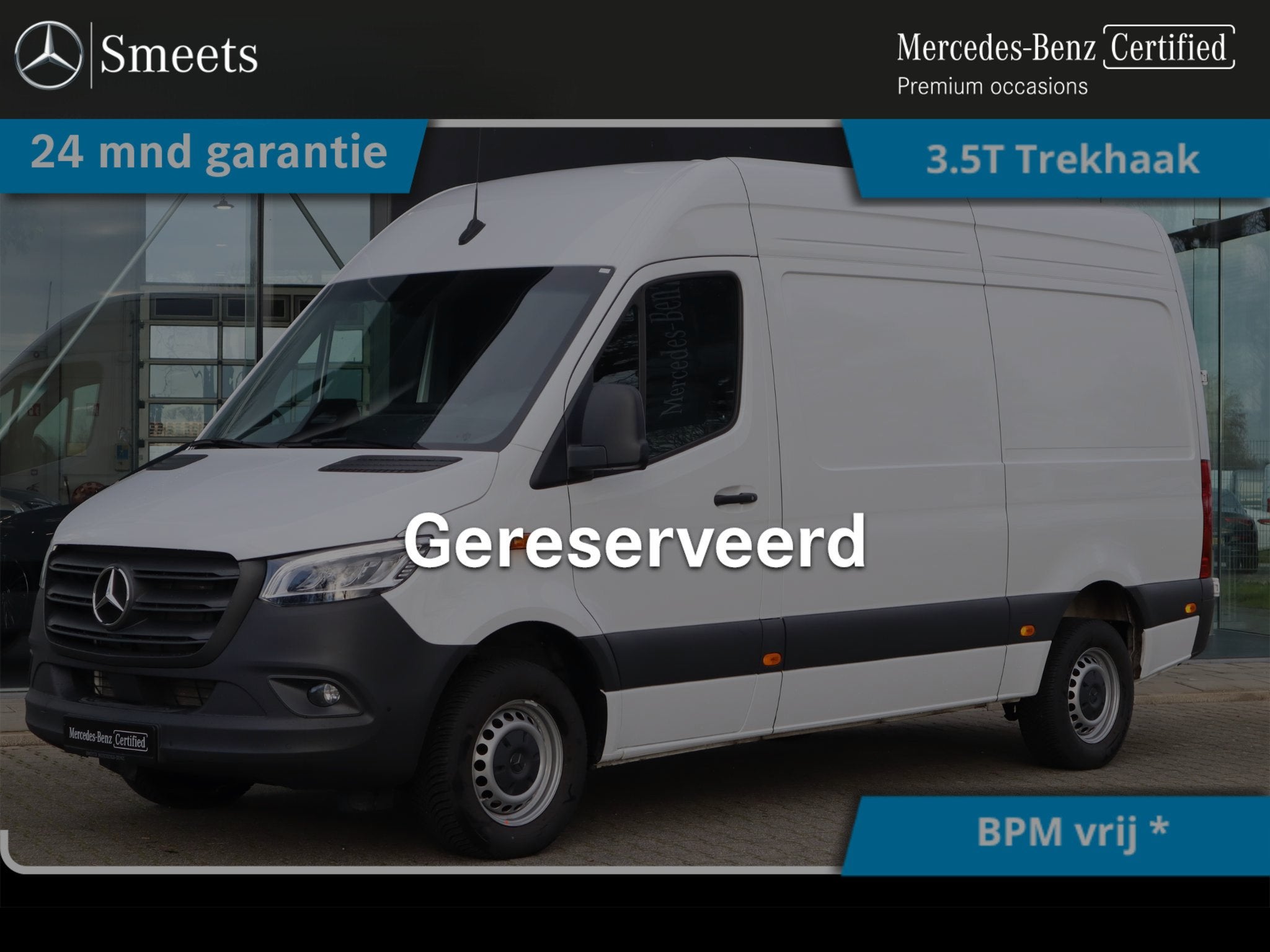 Mercedes-Benz Sprinter 317 CDI L2H2 FACELIFT LED 3.5T TREKHA, Autos, Camionnettes & Utilitaires, Achat, 2202 kg, Entreprise, 3 places