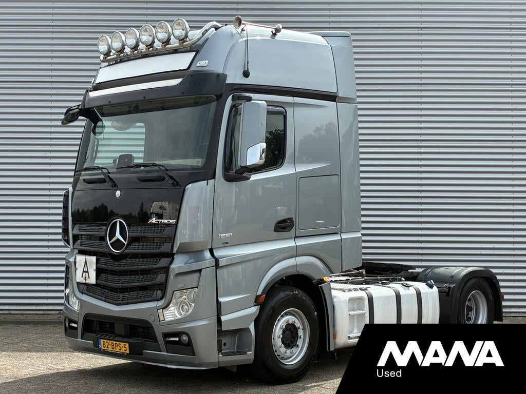 Mercedes-Benz ACTROS 1851LL 510PK GIGA Space Retarder Hydrau, Automaat, Achterwielaandrijving, Bedrijf, Diesel