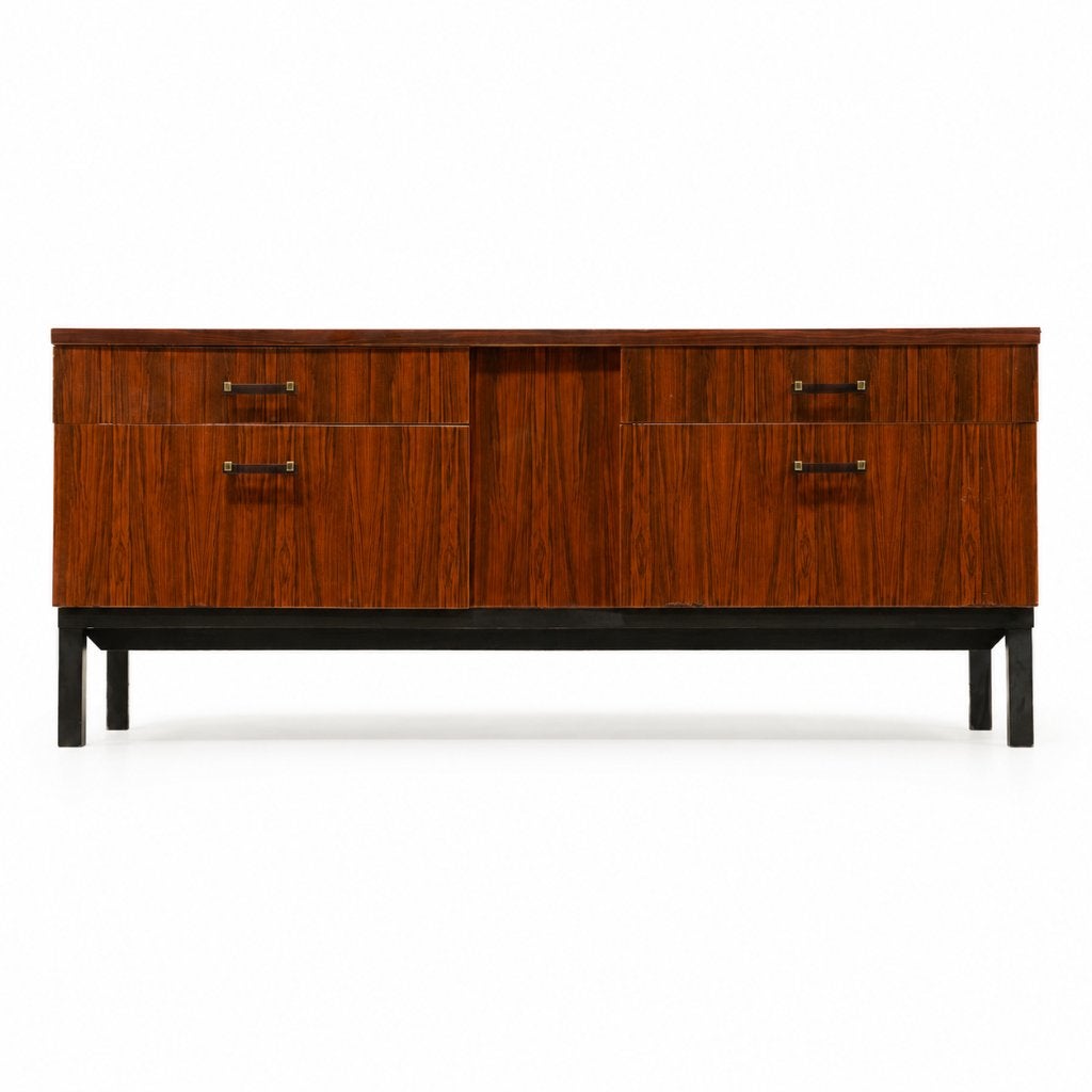 Prachtig vintage tv meubel, Huis en Inrichting, Kasten |Televisiemeubels, Gebruikt, Overige houtsoorten, Ophalen