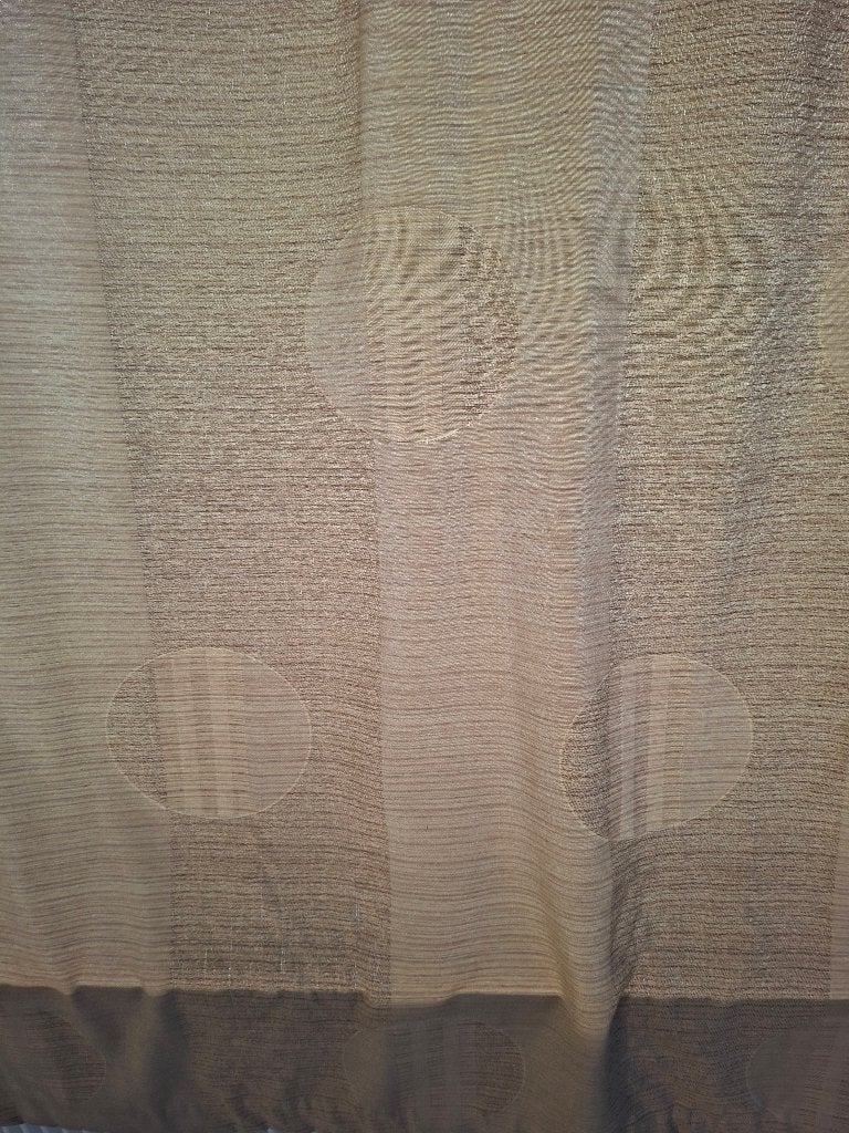 overgordijnen, Maison & Meubles, Ameublement | Rideaux & Stores à lamelles, 200 cm ou plus, Enlèvement ou Envoi, Brun, 150 à 200 cm